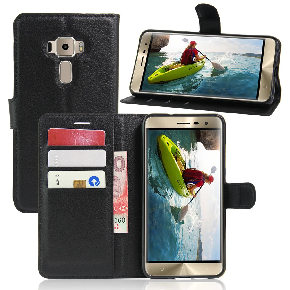 For Asus Zenfone 3 ZE552KL 5.5 Inch Phone Bag Pouch Funda Capa New PU Leather Wallet Case Card Holder Flip Cover No-1 |