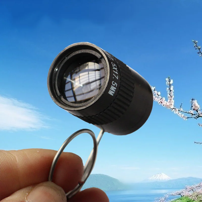 مصغرة تلسكوب الجيب الإبهام أحادي التلسكوبات للخارجية الرياضية التنزه التخييم الصيد hd واسعة الزاوية الرؤية مناظير