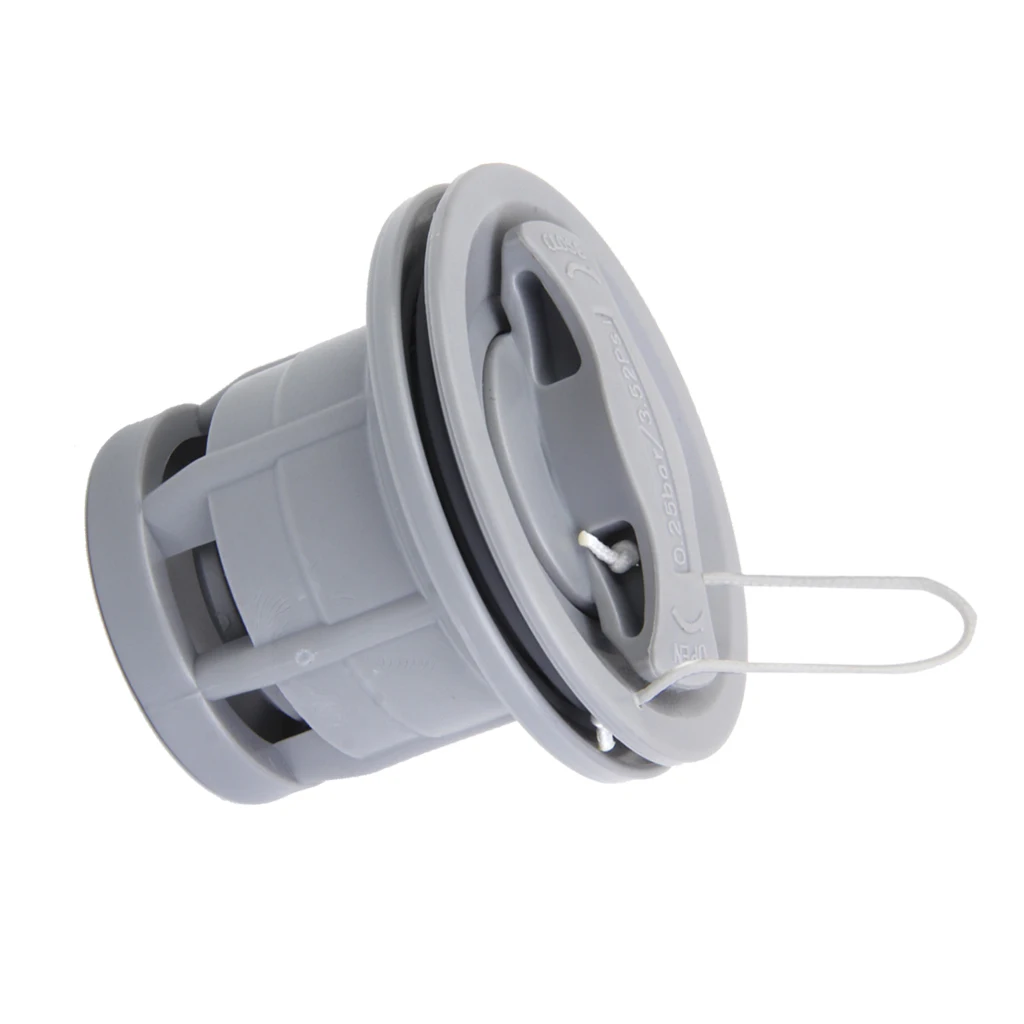 MagiDeal Gray POM Safety Air Valve Adapter for Inflatable Boat Dinghy Tender Raft Kayak Canoe Inflatable valve