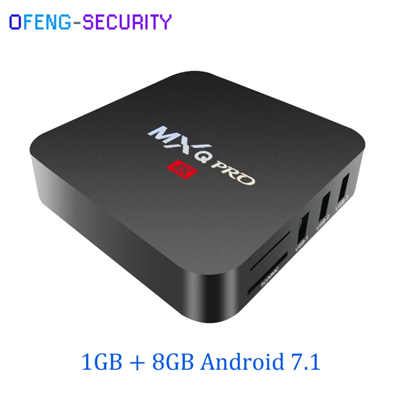 

MXQ PRO 4K TV Box Amlogic S905W 1GB + 8GB Android 7.1 Smart TVBOX