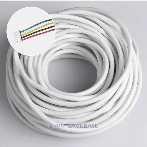 Hompur гибкий 20 М медный кабель для видеодомофона|cable for|cable 20mcable for phone |