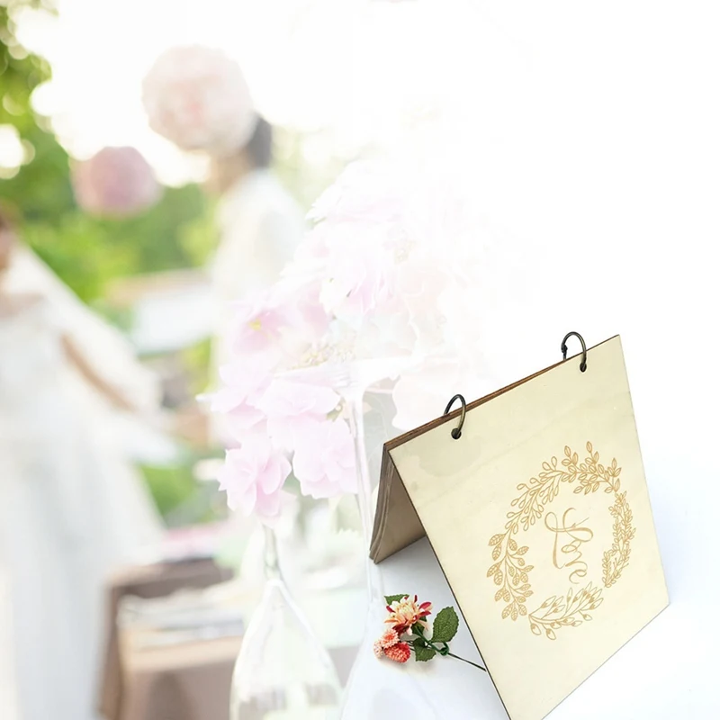 Свадебная книга для гостей Персонализированная Свадебная Гостевая книга для свадьбы альбом подарок для пары рустикальный подарок на свадьбу