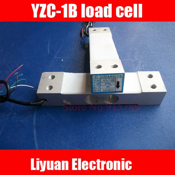 YZC-1B Rectangle Aluminium Alloy Electronic Platform Scale Load Cell 8Kg 