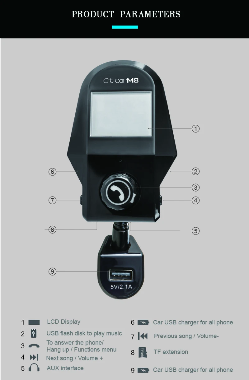 Yasokro FM передатчик Bluetooth модулятор автомобильный комплект громкой связи с 3.1a Dual USB Автомобильное Зарядное устройство автомобиля mp3 аудио