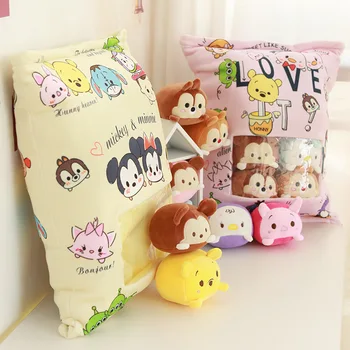 

A Bag Of Squirrel Duck Mouse tsm Plush 8pcs Cartoon Stuffed Dolls Toys Gift For Children Love Pet #1754