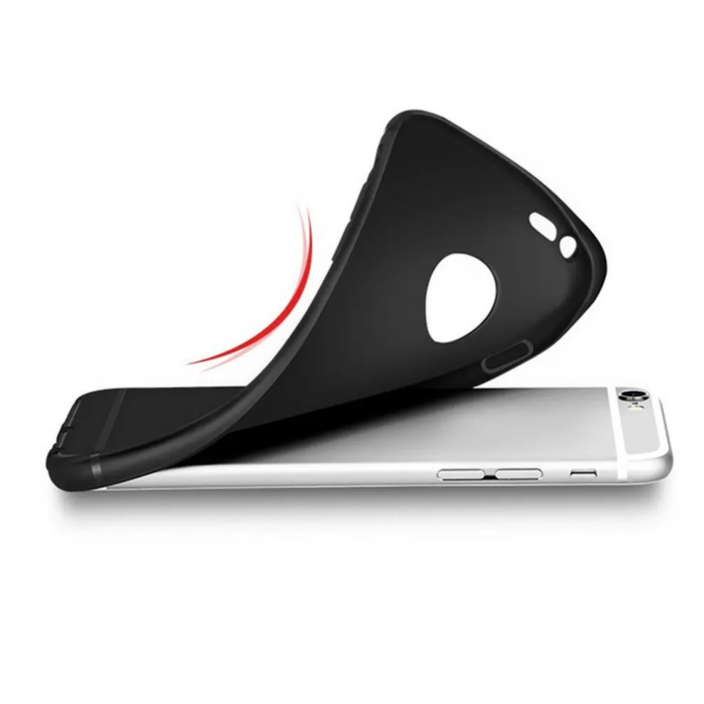 

2pcs Silicone Matte Back Cover Shockproof Protective Phone Case Shell For iPhone 5/5S