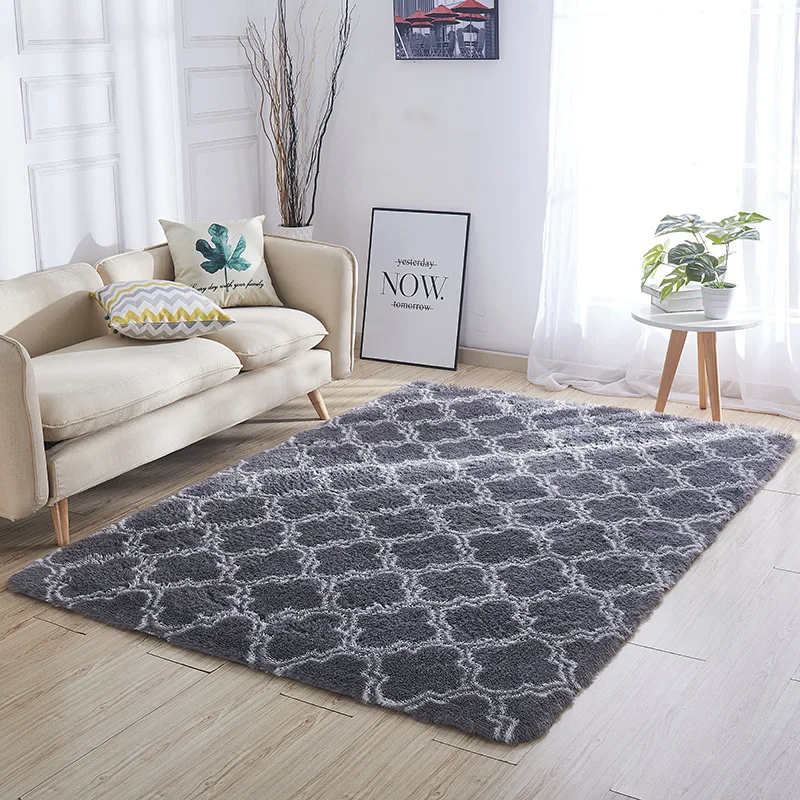 

large size Nordic Geometric Carpets Rugs Modern Table Bedroom Living Room Non-Slip Tapete Home Decoration Floor Mats