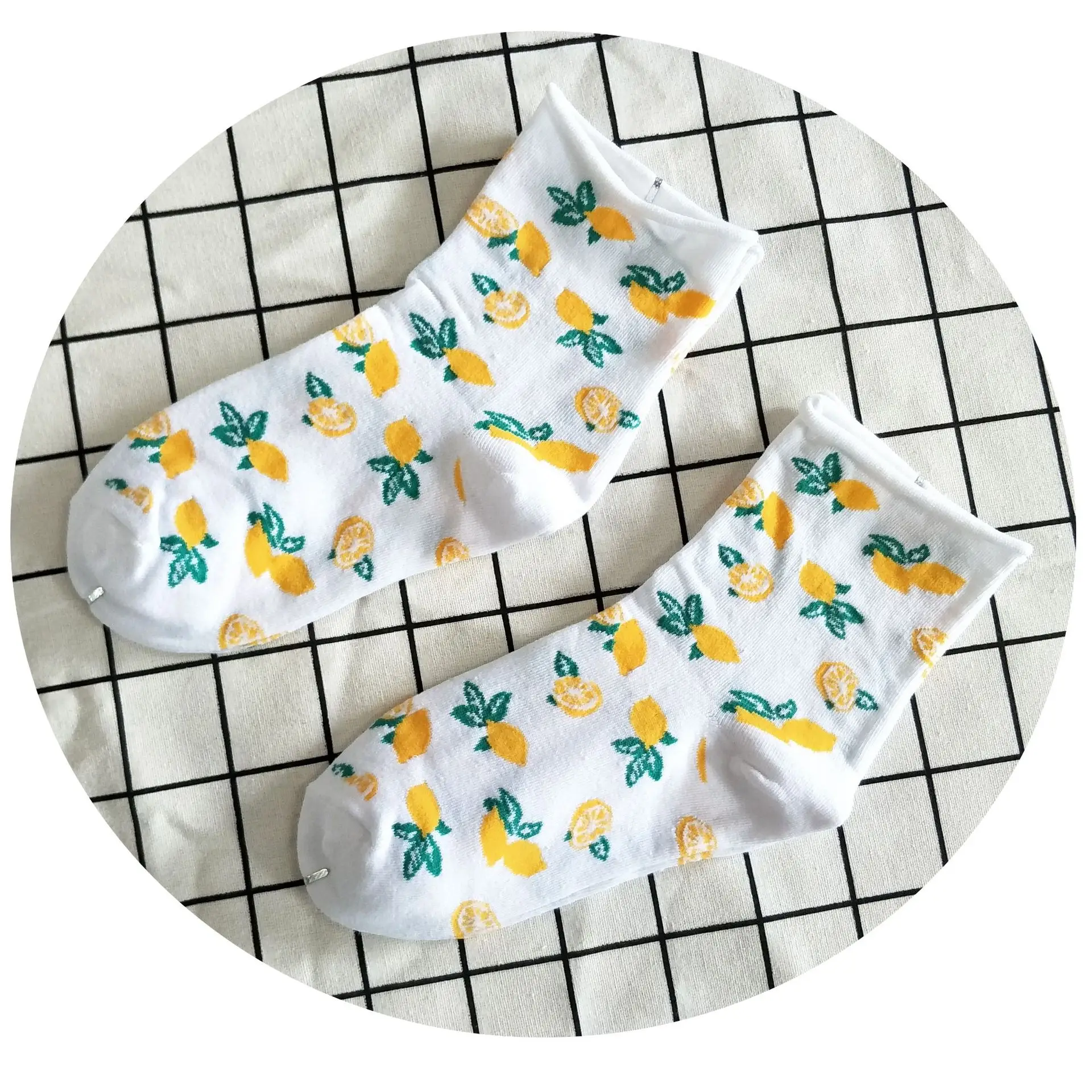 

New Japan&Korea Novelty Cartoon life sushi watermelon lemon Fruit Food Women Ladies Socks Cotton Cute Female Christams gift sock