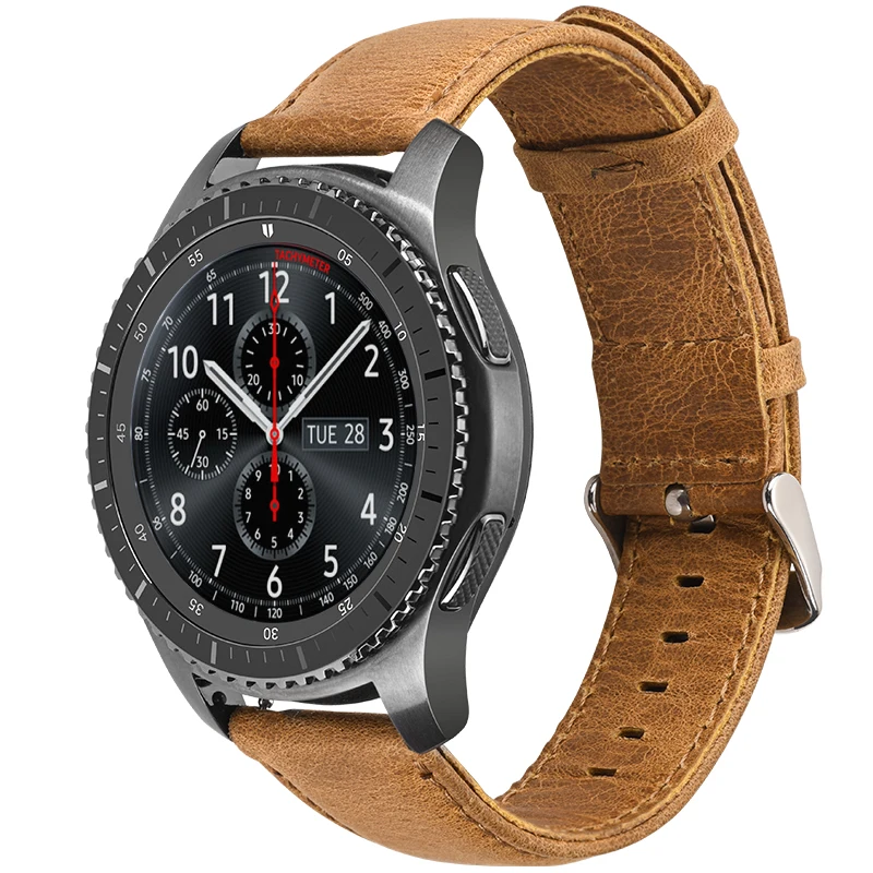 Ремешок из натуральной кожи для Samsung Galaxy Gear S3 Frontier 22 мм|genuine leather strap|leather strapstrap for |