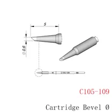 JBC C105-109 наконечники точечного паяльника для нано сварочной станции