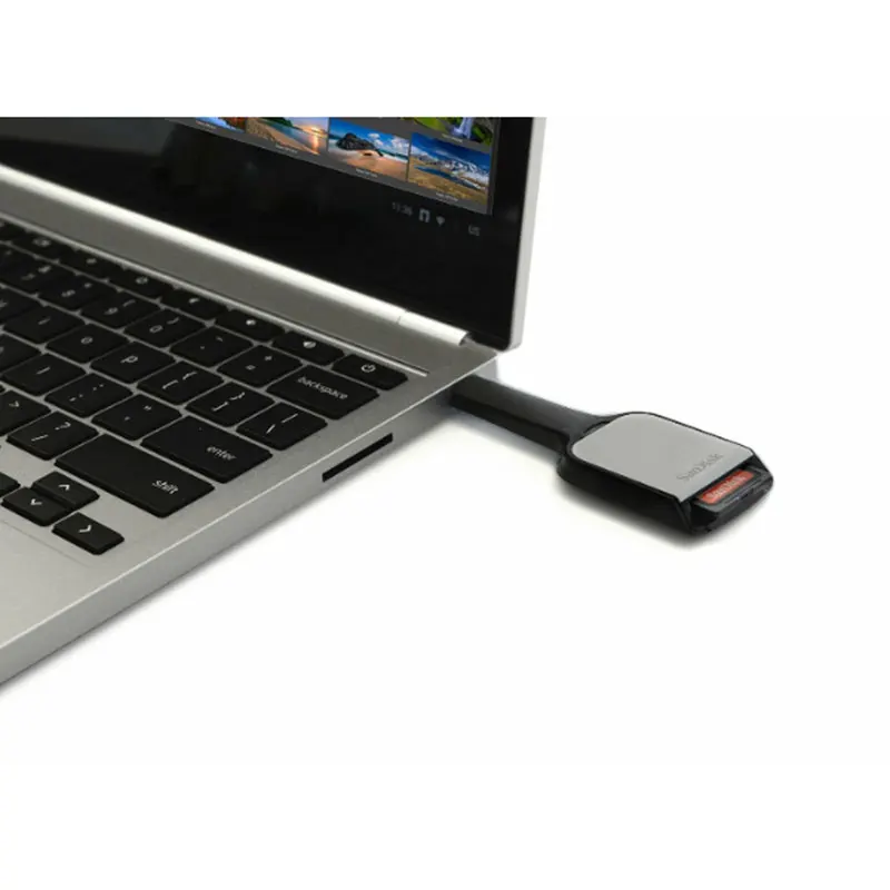 SanDisk SD Card Reader USB 3.1 Laptop Accessories Memory Card Reader Adapter USB SD UHS-II USB Adapter Free Shipping Used