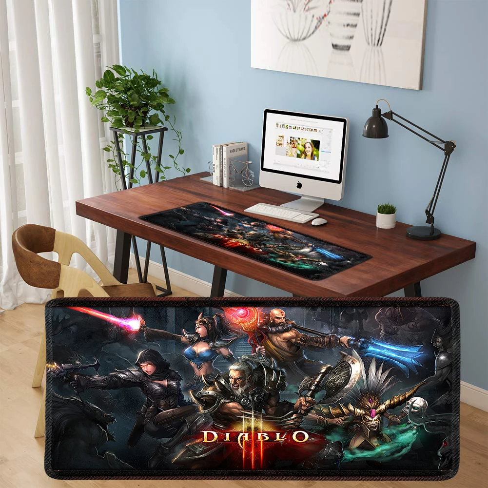 YIMAOC 30*60 см большой коврик для мыши геймерский резиновый игровой Настольный с
