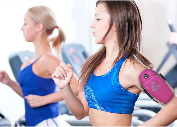 Унисекс Беговая сумка для бега для мужчин и женщин спортивный браслет для тренажерного зала Повязка Чехол для iphone 6/6 Plus