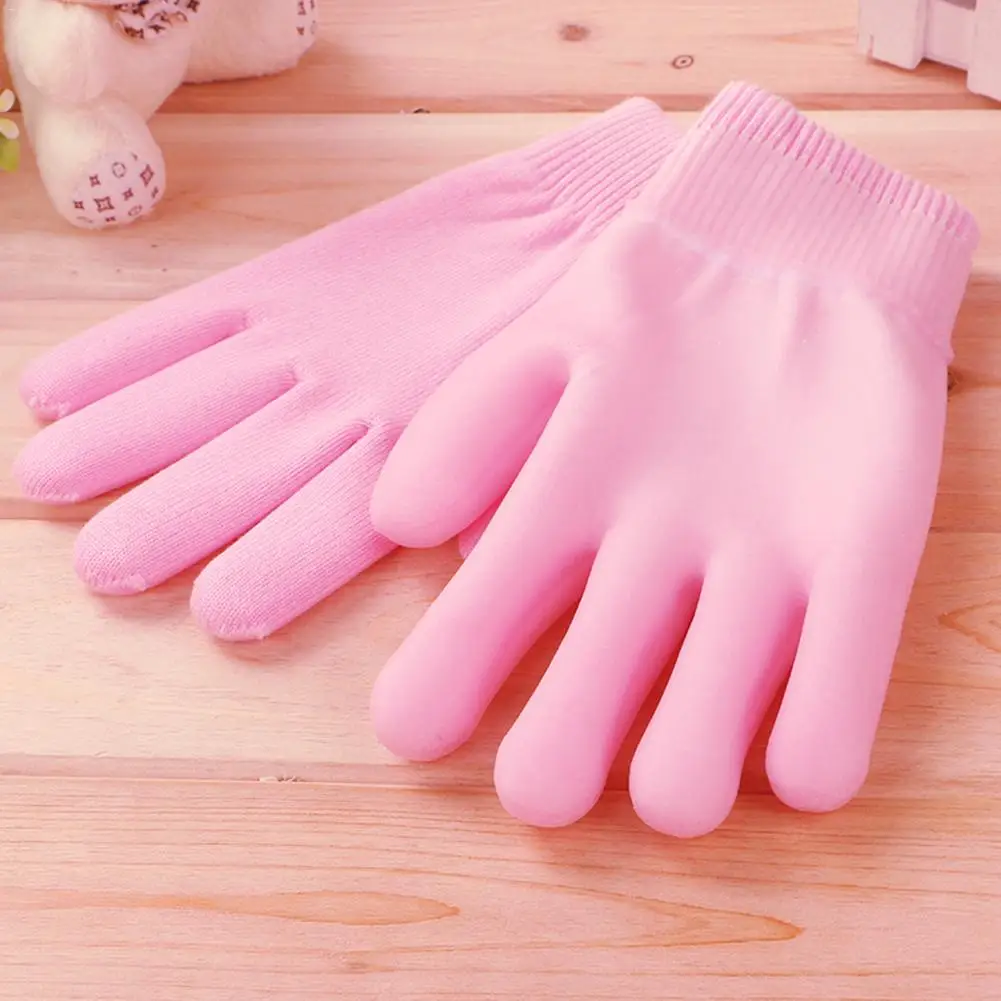 New Gel Spa Silicone Gloves Soften Whiten Exfoliating Moisturizing