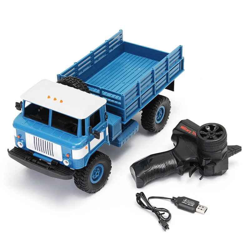 Фирменная Новинка wpl wplb-24 1/16 RTR 4 WD RC Военная Униформа грузовик 2.4 ГГц VS WLtoys для детей подарки на день рождения подарок RC модели