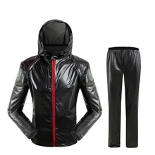 С длинным рукавом Велоспорт наборы для ухода за кожей на открытом воздухе куртка для езды MTB велосипедный плащ дышащий, сжатый Джерси Водонепроницаемый Велосипедная форма H003