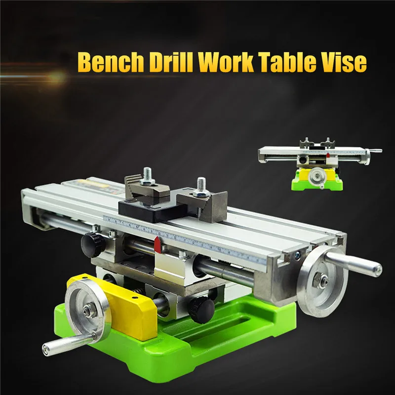 

High Quality Premium Compound Cross Slide Working Table Adjustment X-Y Milling Working Cross Table Bench Vise Drilling Table