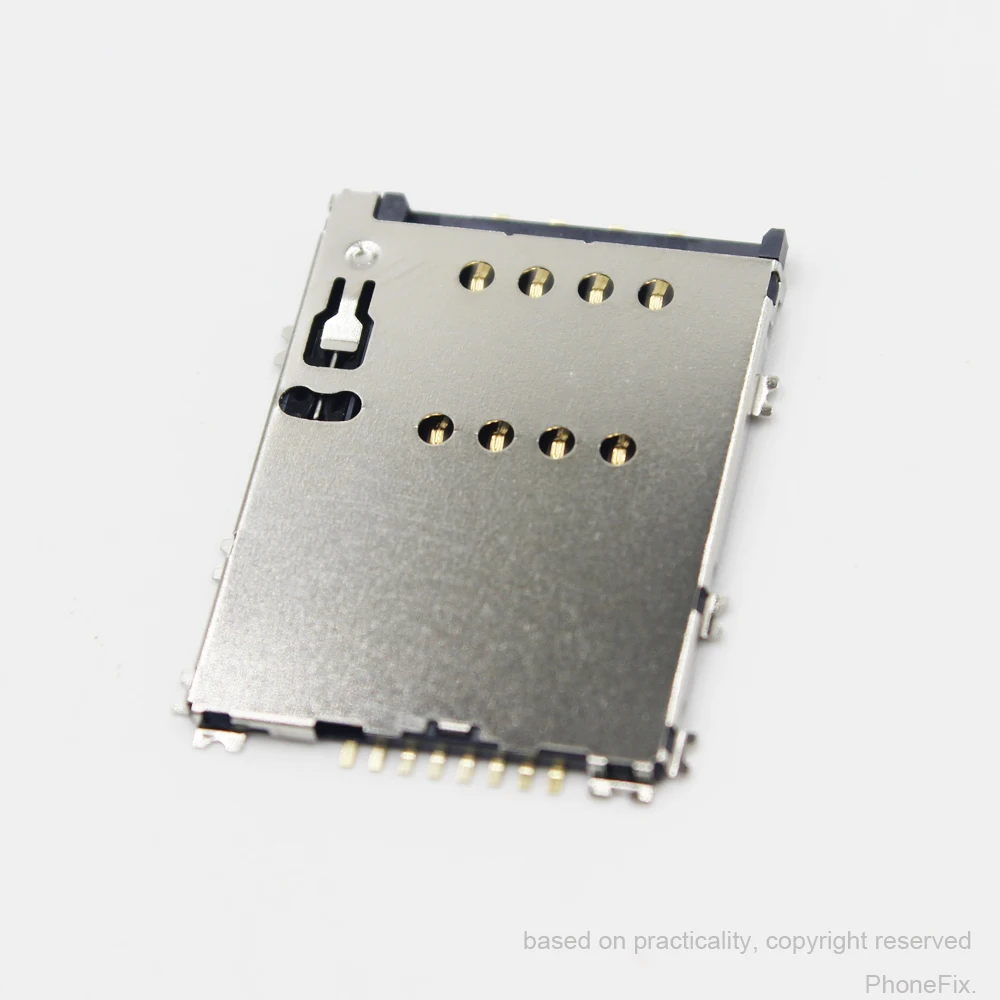 

Original new Sim reader sim card reader holder for Samsung P7500 W899 W999 S5750 S5250 P6800 I8530 slot connector module