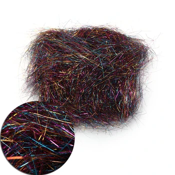 

Ice Dub for Fly Tying Synthetic Sparkle Dubbing Fiber for Nymph Scud Streamers Fly Tying Material Multipe Color