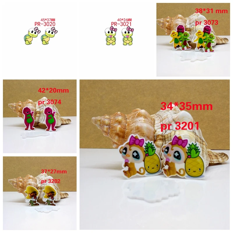 

Free shipping 30 pcs cartoon character planar resin pr 3201