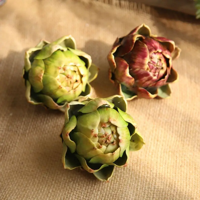

1 Pcs Artificial Artichokes, Chinese Wolfberry, Rose, Home, Wedding Party, Holiday Decorations, Crafts, Illustration