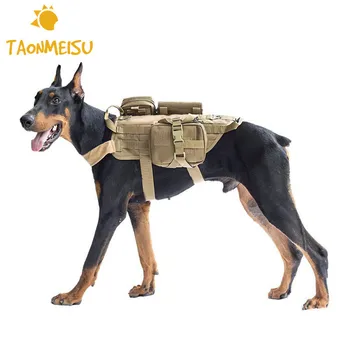 

Durable Nylon Dog Vest Life Jacket for Middle Large Size Dogs Travelling Mountain Climbing