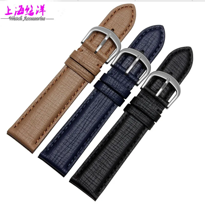 Leather watch strap for men and women watches accessories 20 22mm