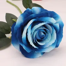 Тюльпан искусственный цветок роза синий розовый ПУ Латекс Настоящее прикосновение Свадебный букет ДОМА искуственные цветы для декора сухоцвет