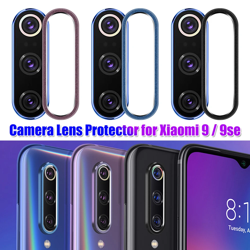 Для Xiaomi Mi 9 SE 9SE металлический задний объектив камеры защитное кольцо задний бампер кольцо чехол