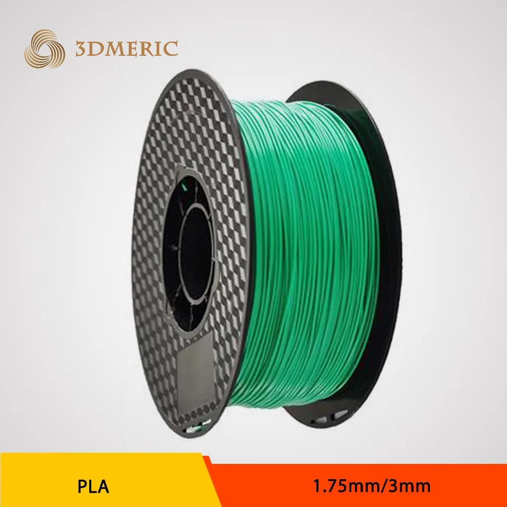 

For markerbot/RepRap/UP/Medel 3mm Green PLA imprimante 3D Printer filament-1kg Spool