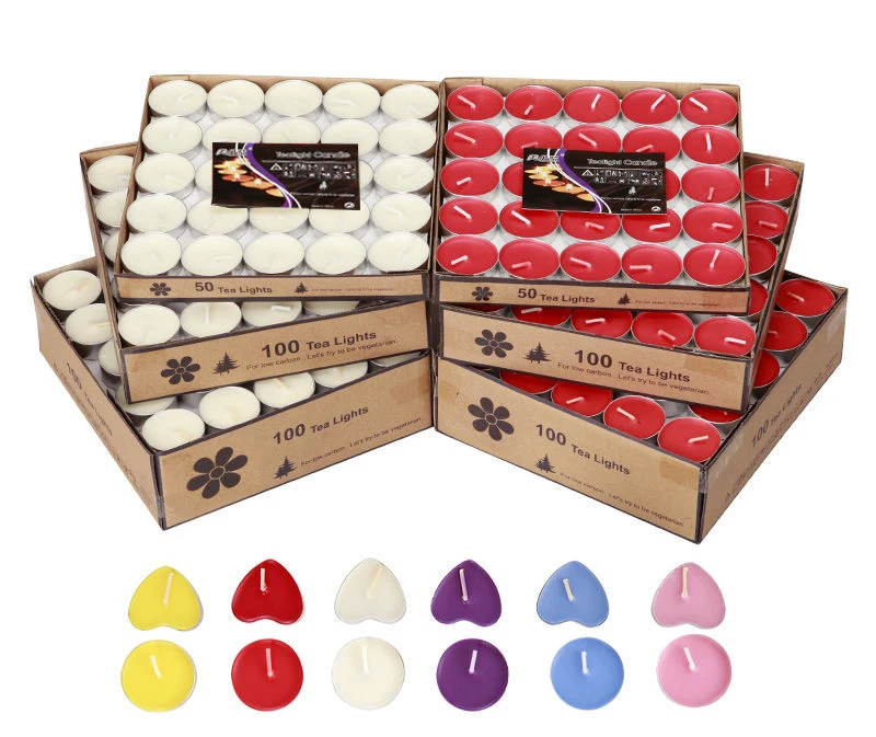 Aromatherapy Candle Small candle Smoke free candle Romantic creative birthday heart shaped