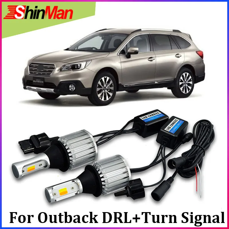 ShinMan WY21W 7440 T20 Светодиодные Автомобильные COB дневные ходовые огни светодиодные DRL