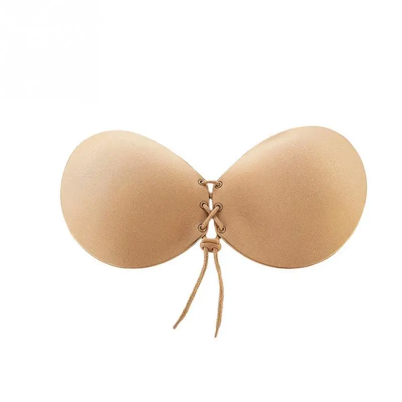 Buy Women Everyday Strapless Silicone Bra Pure Color