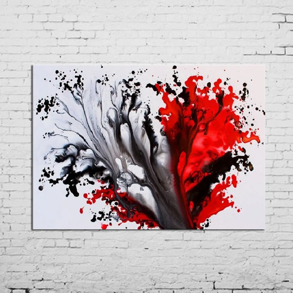 newest Handmade canvas oil paintings Abstract Modern Home Decoration Painting Wall Art Picture