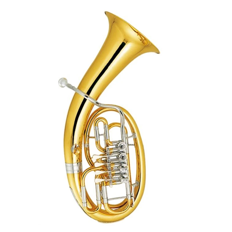 Buy 4 Valves Euphonium Yellow brass Euphonium horn