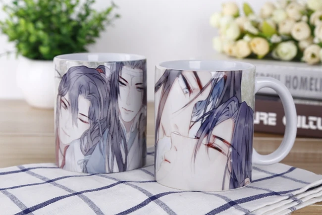 Аниме МО дао ЗУ Ши Вэй Wuxian Lan Wangji Косплей кружка ежедневный напиток Марка Кубок Грандмастер демонического культивирования подарок