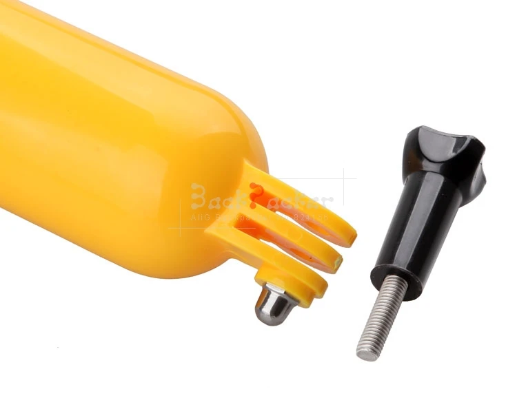 10 штук в наборе GoPro аксессуары желтый ручка-поплавок монопод ручной монопод для GoPro Hero 3+ 3 2 1 SJ4000 мини-камера-Регистратор