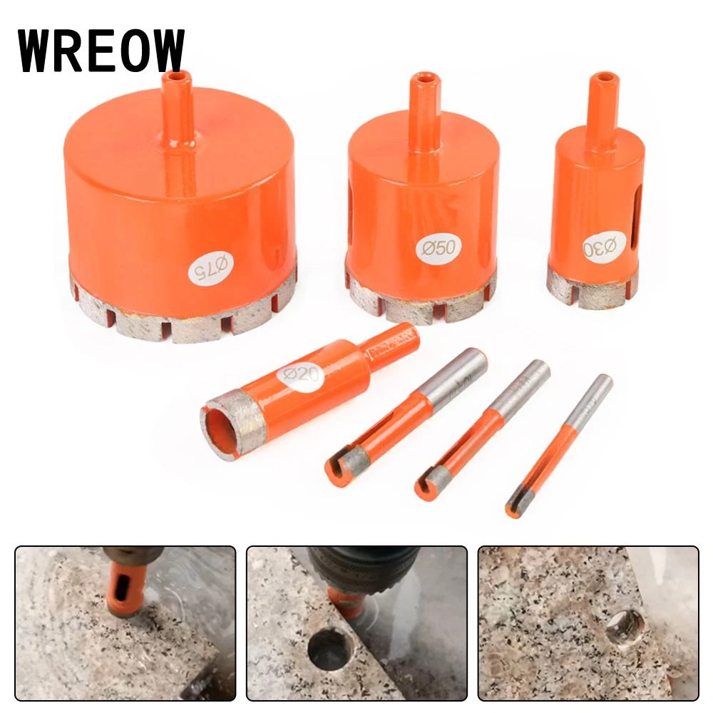 Professional Hole Saw Drill Core Bit For Porcelain Glass Marble Granite Tile TO