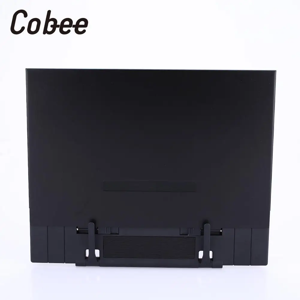 

Adjustable Book Document Music Score Holder Bookrest Bookend Reading Stand Black
