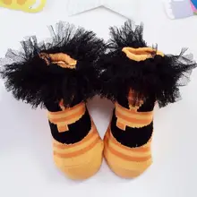 Хэллоуин одежда для малышей мальчиков и девочек мультфильм гримаса носки хлопковые носки Пол Прямая