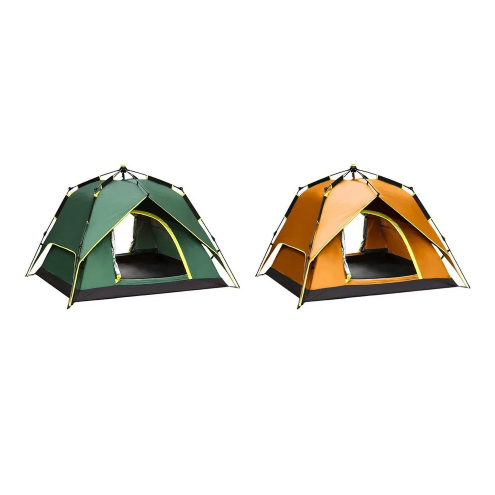 

Fully Automatic Tent Portable Rainproof Tent Double Layers Outdoor Camping Hiking Fishing Backpacking Tent For 3-4 Persons