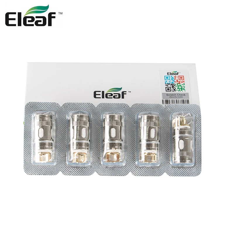 

Eleaf ECL 0.18ohm Head Eleaf Coil SS316 dual coils pure cotton for iJust S/Lemo 3/iJust 2/iJust 2 mini/MELO III/MELO 2/MELO tank