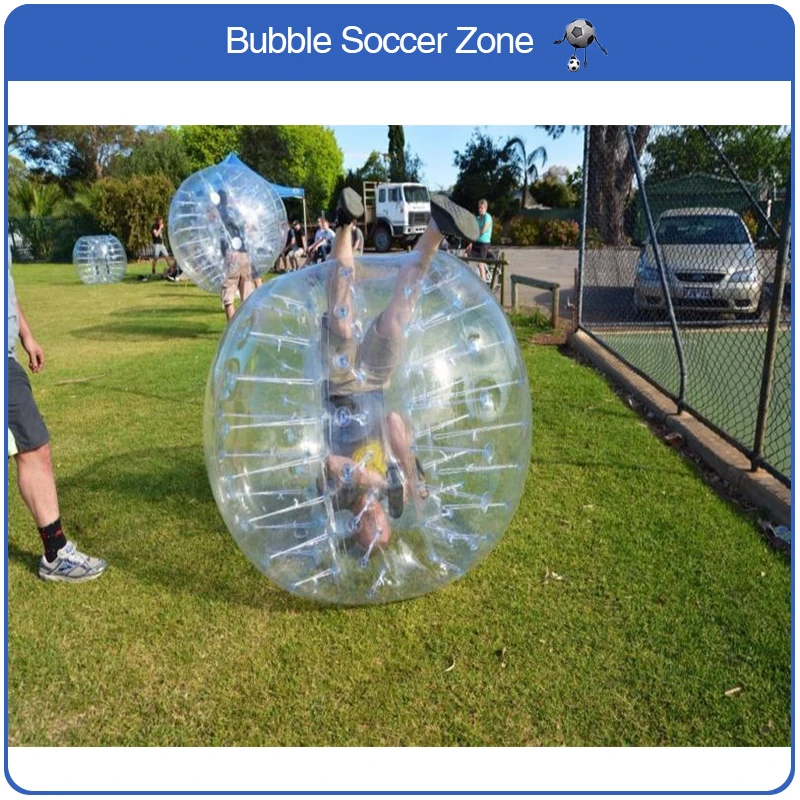 Утолщенный Материал надувной мяч для футбола воздушный пузырь Футбольный Мяч Zorb бампер Loopy для бампербол для взрослых