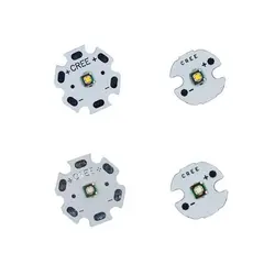 1-50 шт. 3 Вт Cree светодиодный XPE XP-E R3 3535 SMD Мощный светодиодный Диод Белый Красный Зеленый Синий Желтый с 16 мм 20 мм PCB