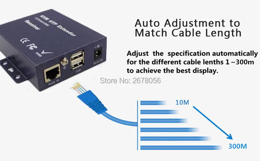 300 м VGA USB аудио сигнал KVM удлинитель с петлей по CAT5 CAT5e CAT6 RJ45 кабель без задержки без потери VGA видео передатчик