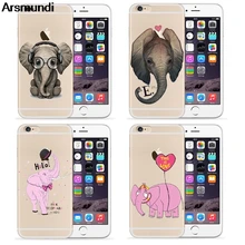 Arsmundi font b 2018 b font New Cute Elephant Phone Cases for font b iPhone b