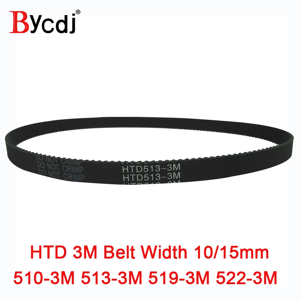 Зубчатый ремень Arc HTD 3M C = 510 513 519 522 ширина 6 20 мм Teeth170 171 173 174 HTD3M синхронный пульт