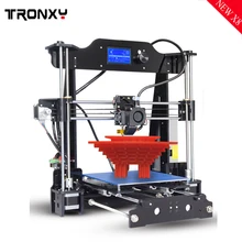 Tronxy 2017 New Prusa I3 Aluminium Extrusion 3d Printer kit new ramps 3D printing Heated Bed 8GB SD card AS Gift PLA/ABS choose