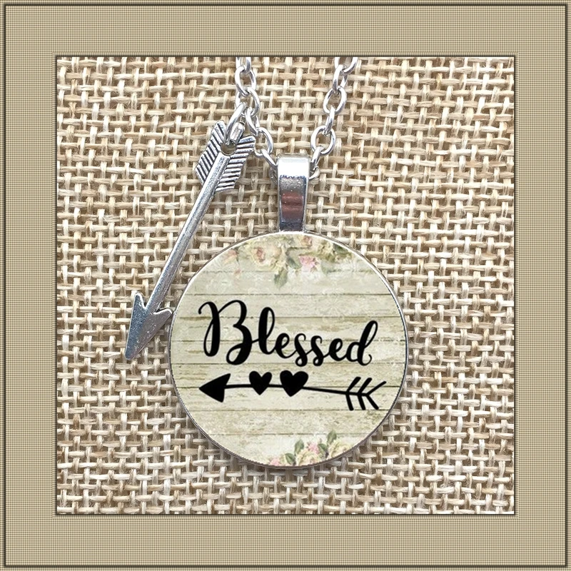 

2018/ new hot sale for her gift, Faith charm, I am very lucky, attractive alloy glass necklace