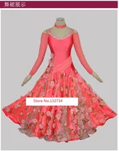 Ballroom Dancing Dress Newest Design Woman Modern Waltz Tango Dance Dress/standard Ballroom Competition Constume Dance Dresses